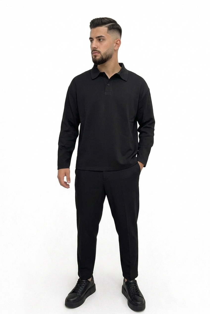 Coordinato long black