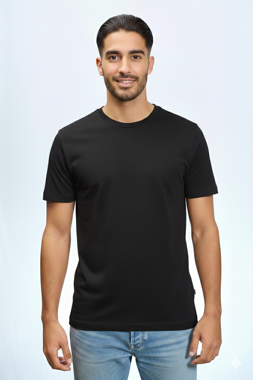 T-shirt basic black