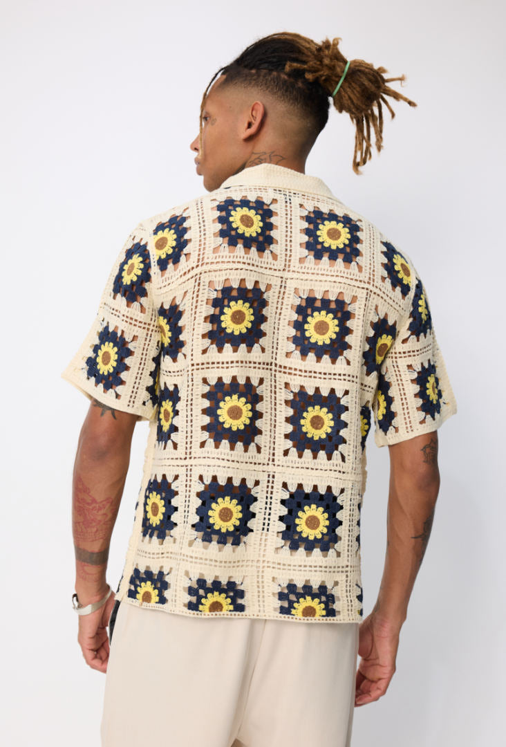 Camicia traforo flow
