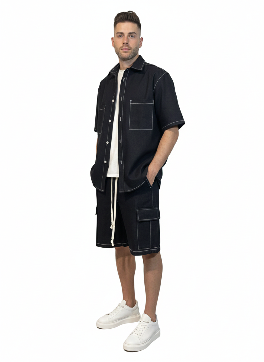 Coordinato corto d black