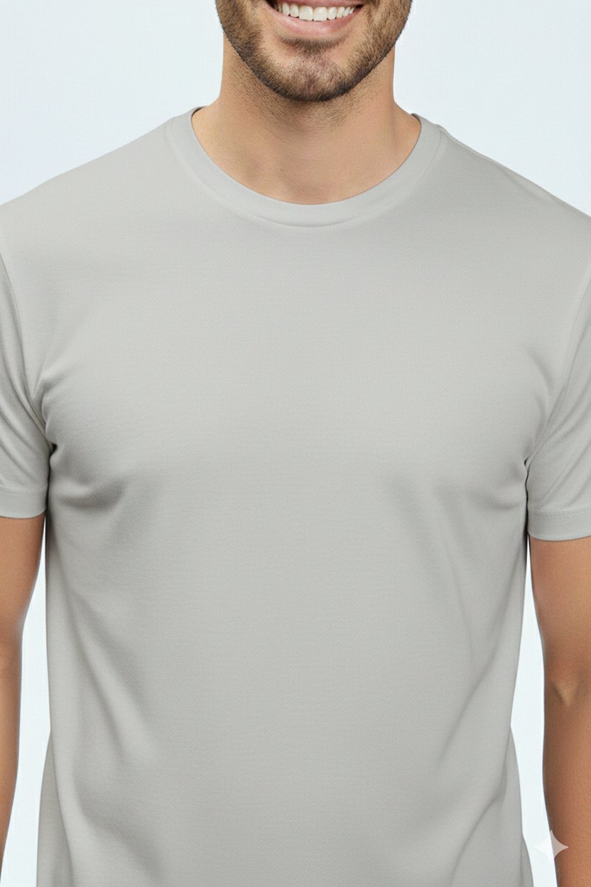 T-shirt basic grey