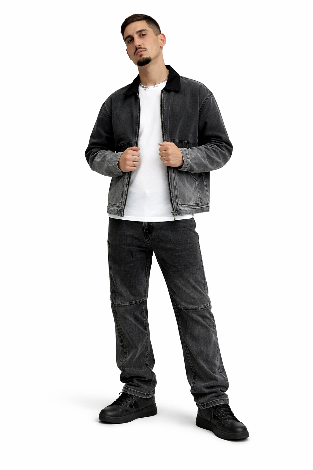 Coordinato denim bicol