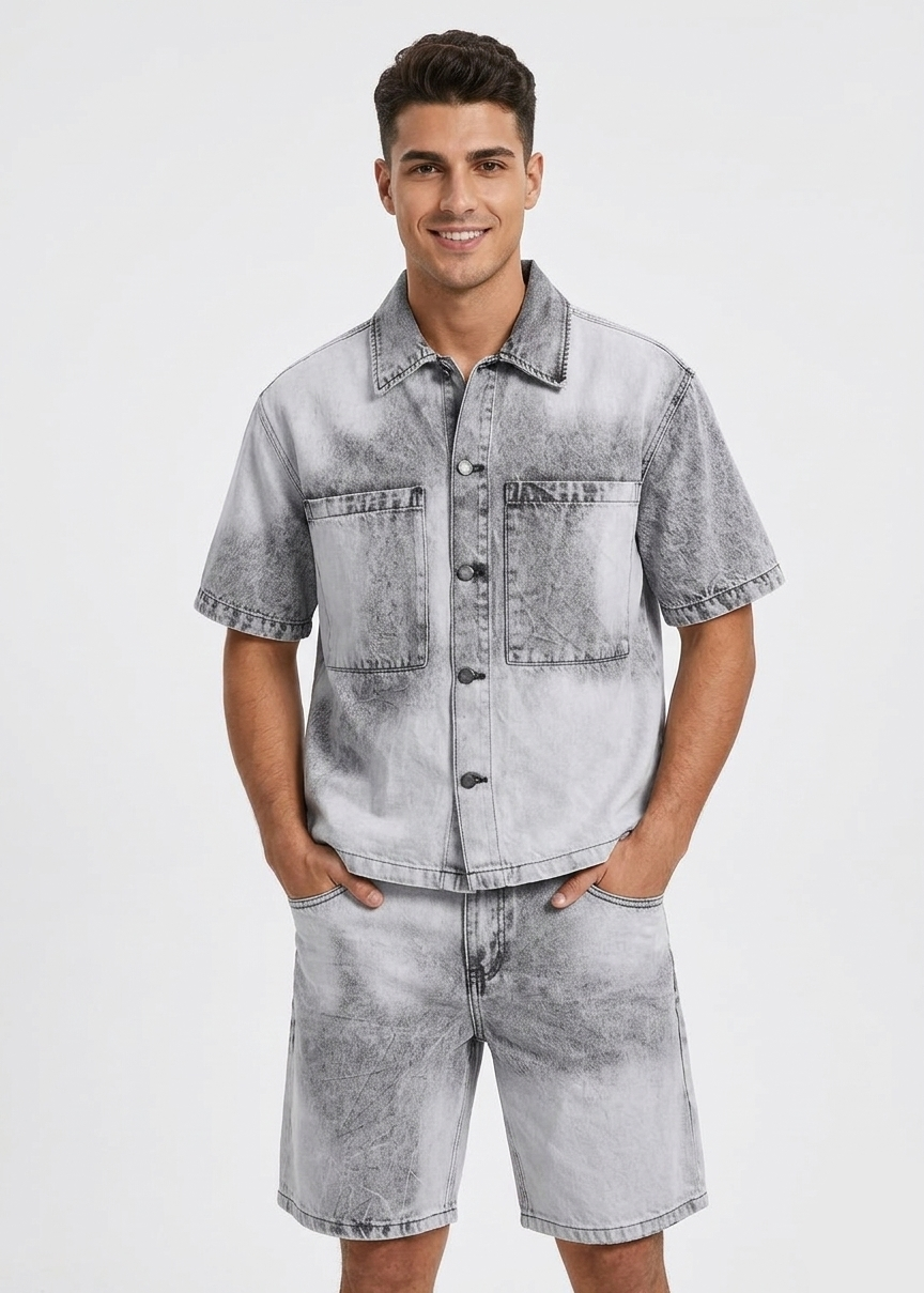 Coordinato summer lenz grey