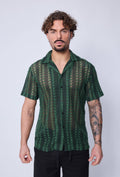 Camicia traforo oliv