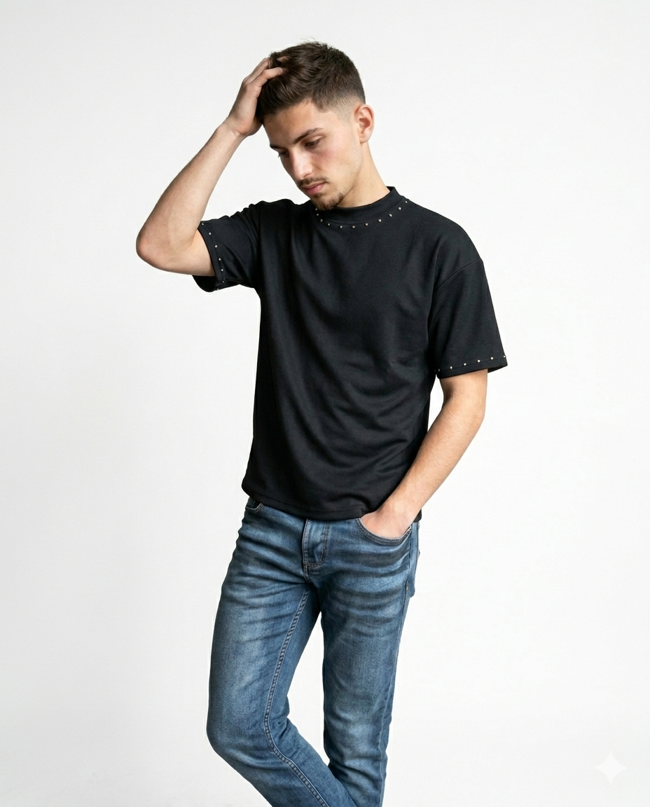 T-shirt Borghi black