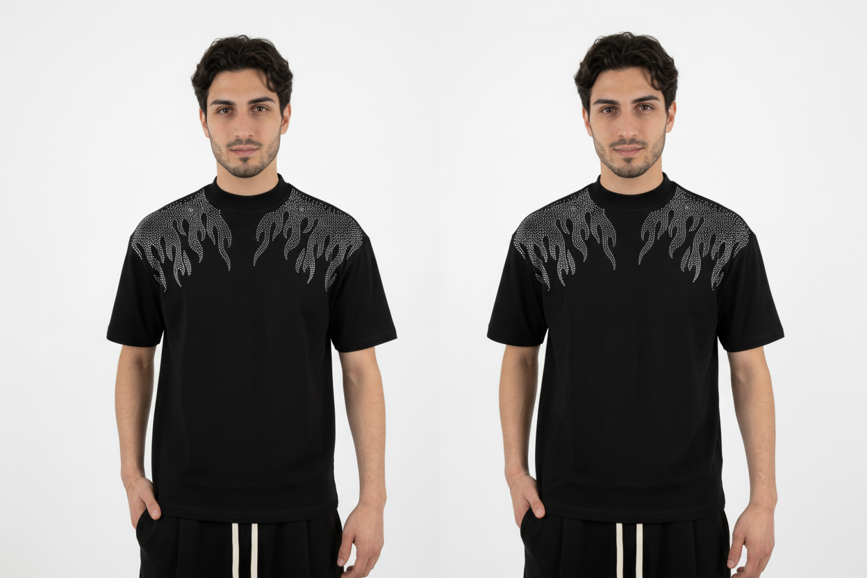 T-shirt  octo black