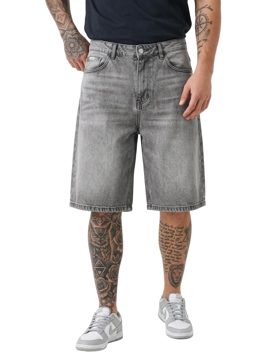 Pantaloncino Denim grey