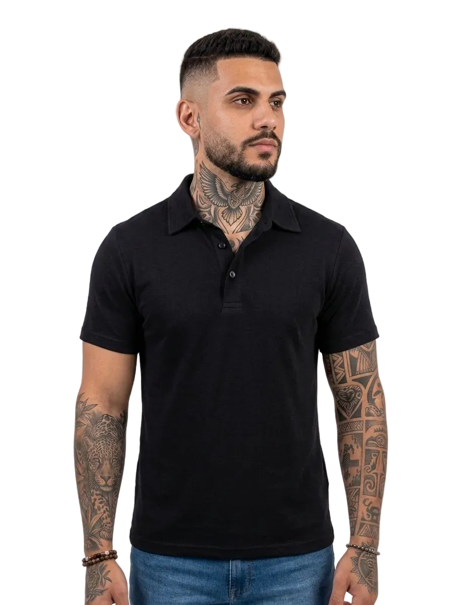 Polo in lino