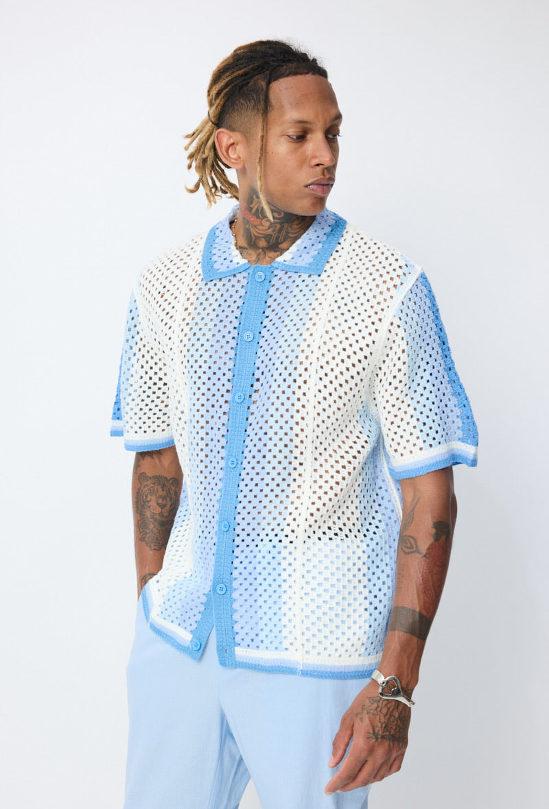 Camicia traforo mykonos