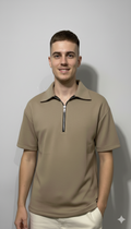 Polo zip brow