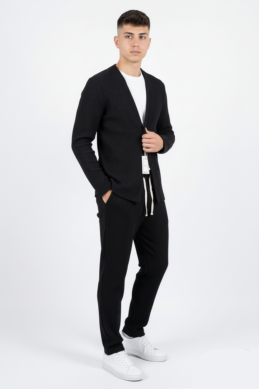 Coordinato striano black