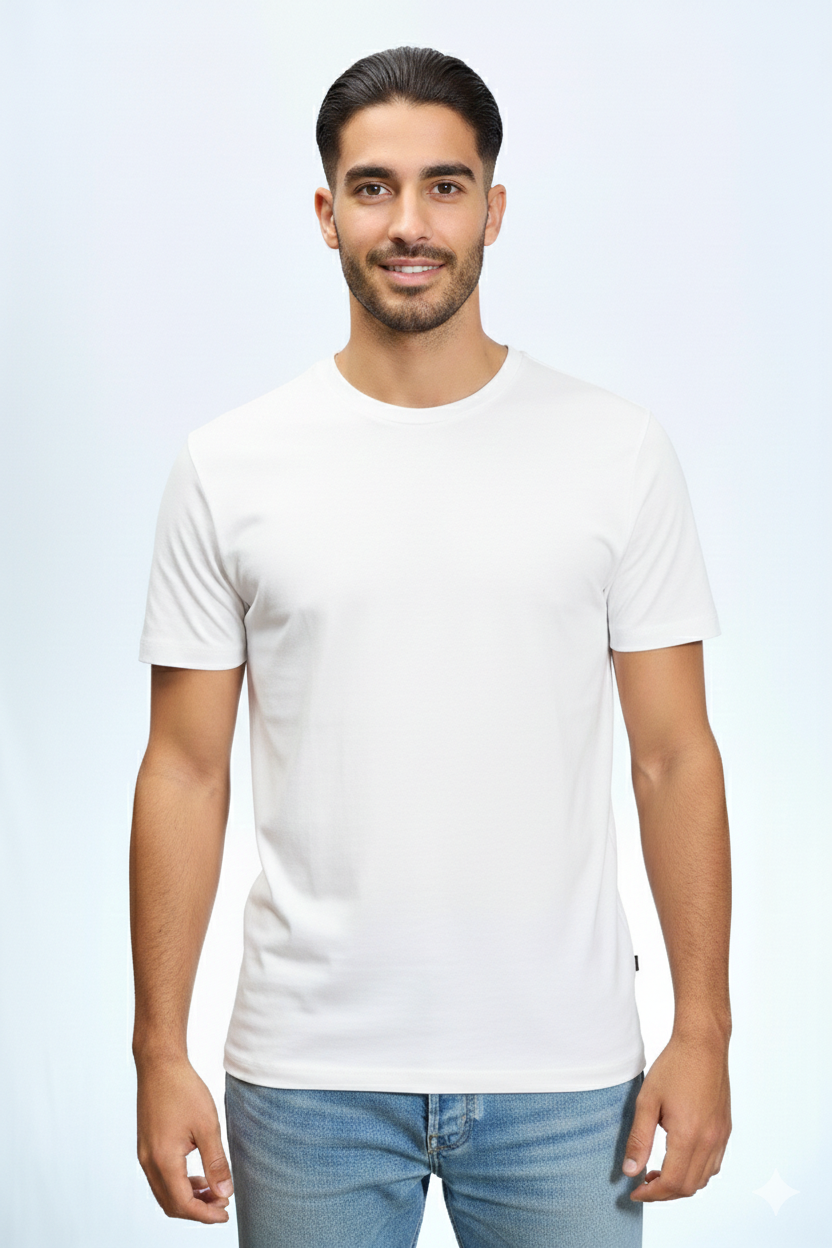 T-shirt basic white