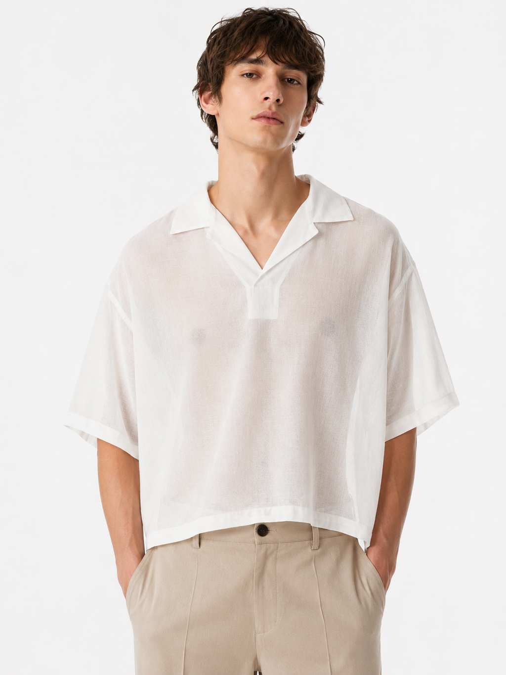T-shirt crop