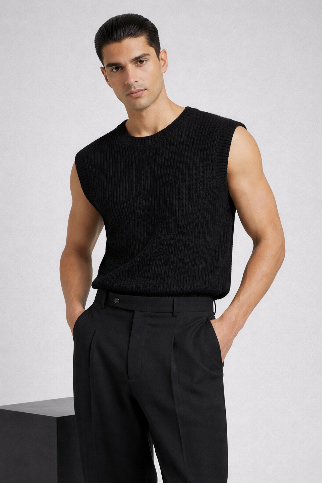 Canottiera black struttuk