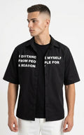 Camicia cropped street black