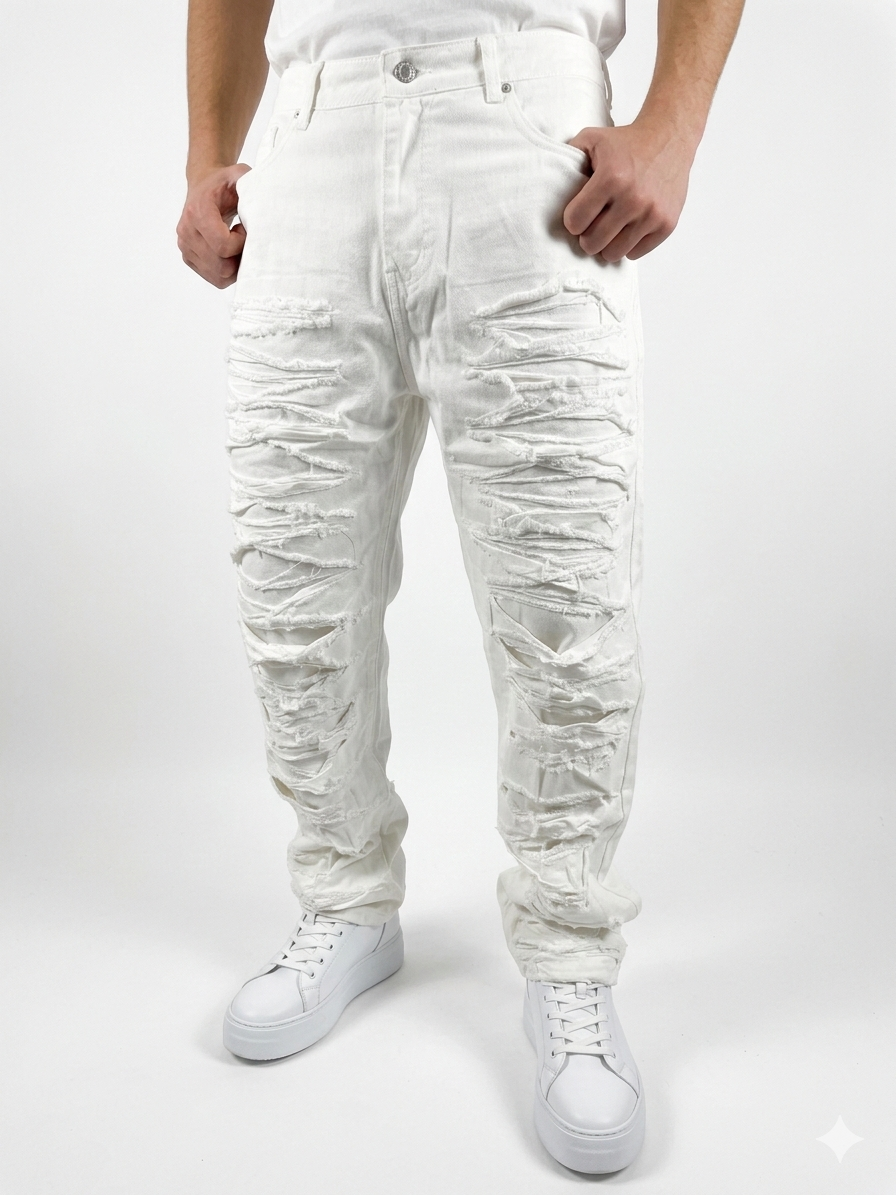 Jeans white tig