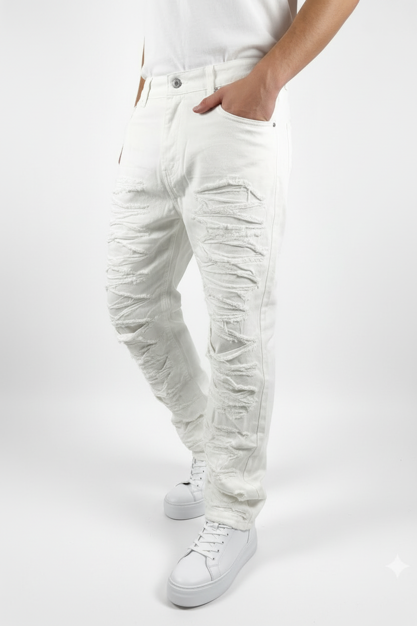 Jeans white tig