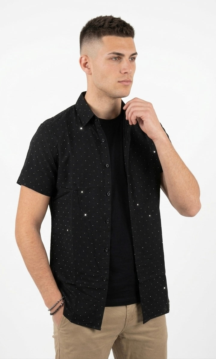 Camicia stellar black