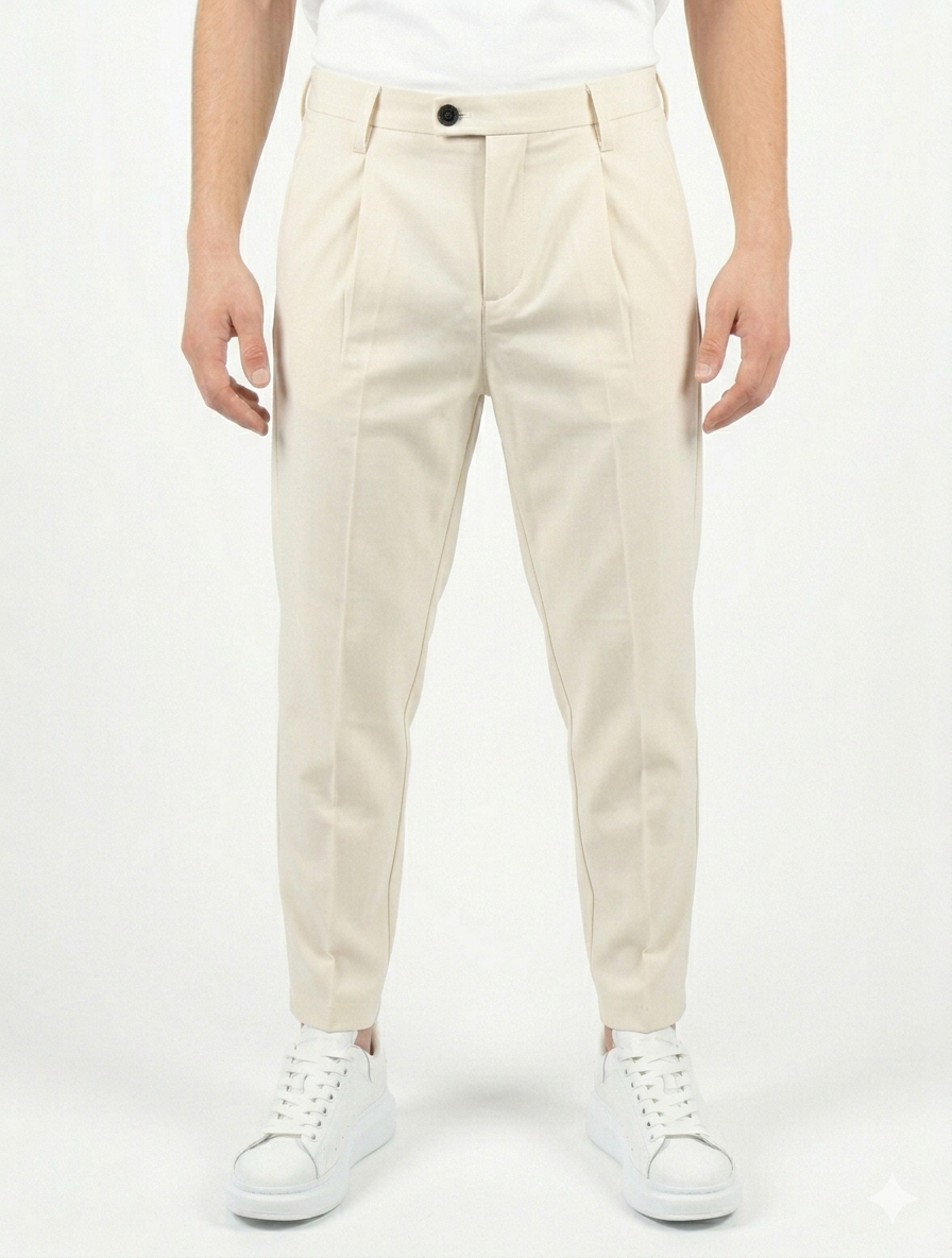 Pantalone fast panna