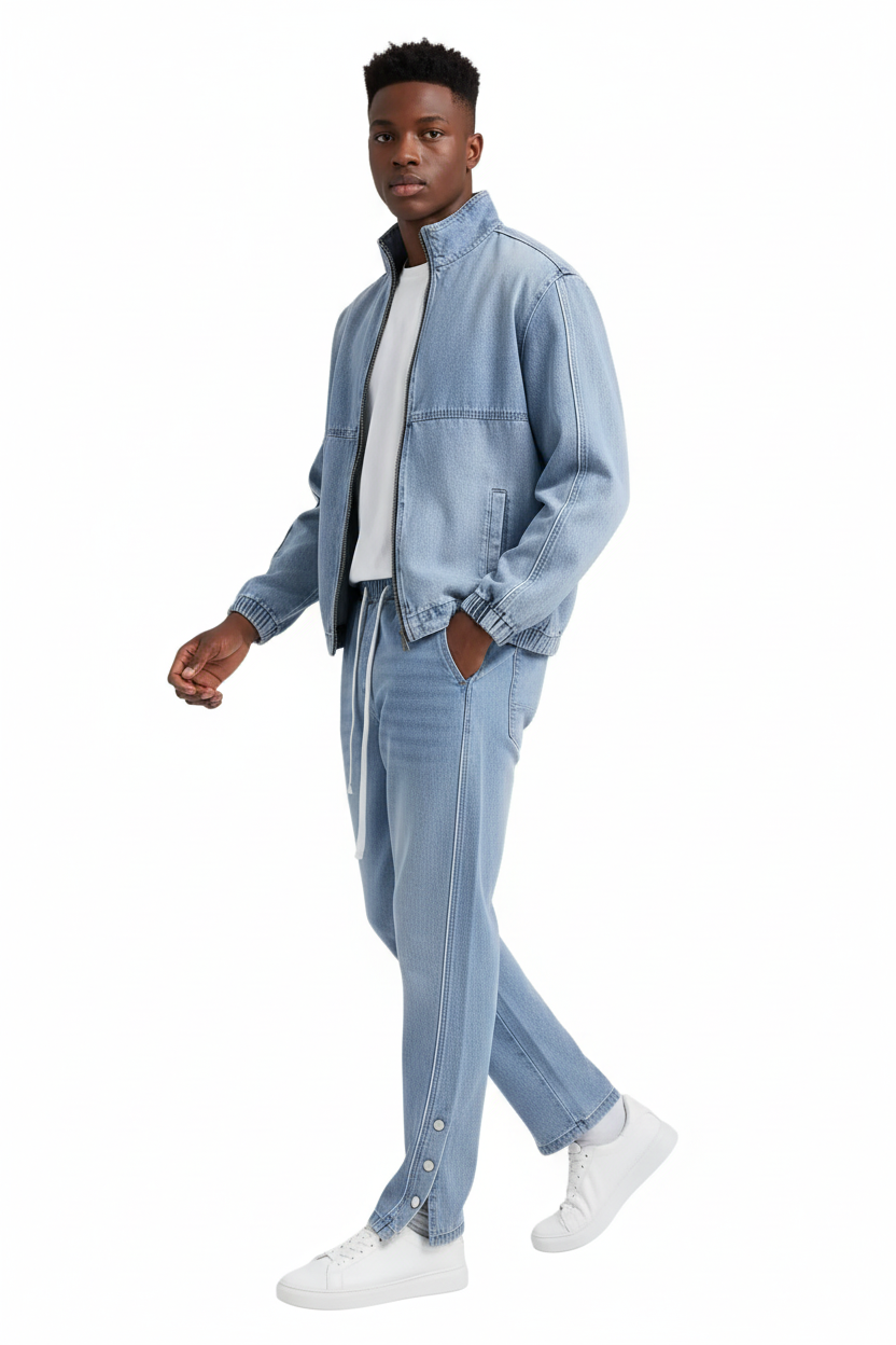 Coordinato Denim bottom