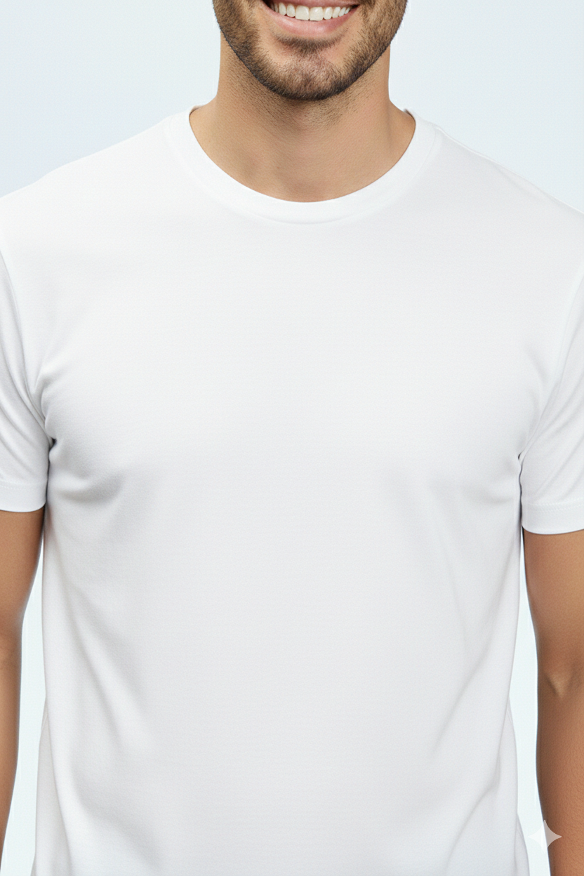 T-shirt basic white