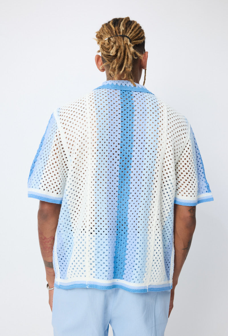 Camicia traforo mykonos