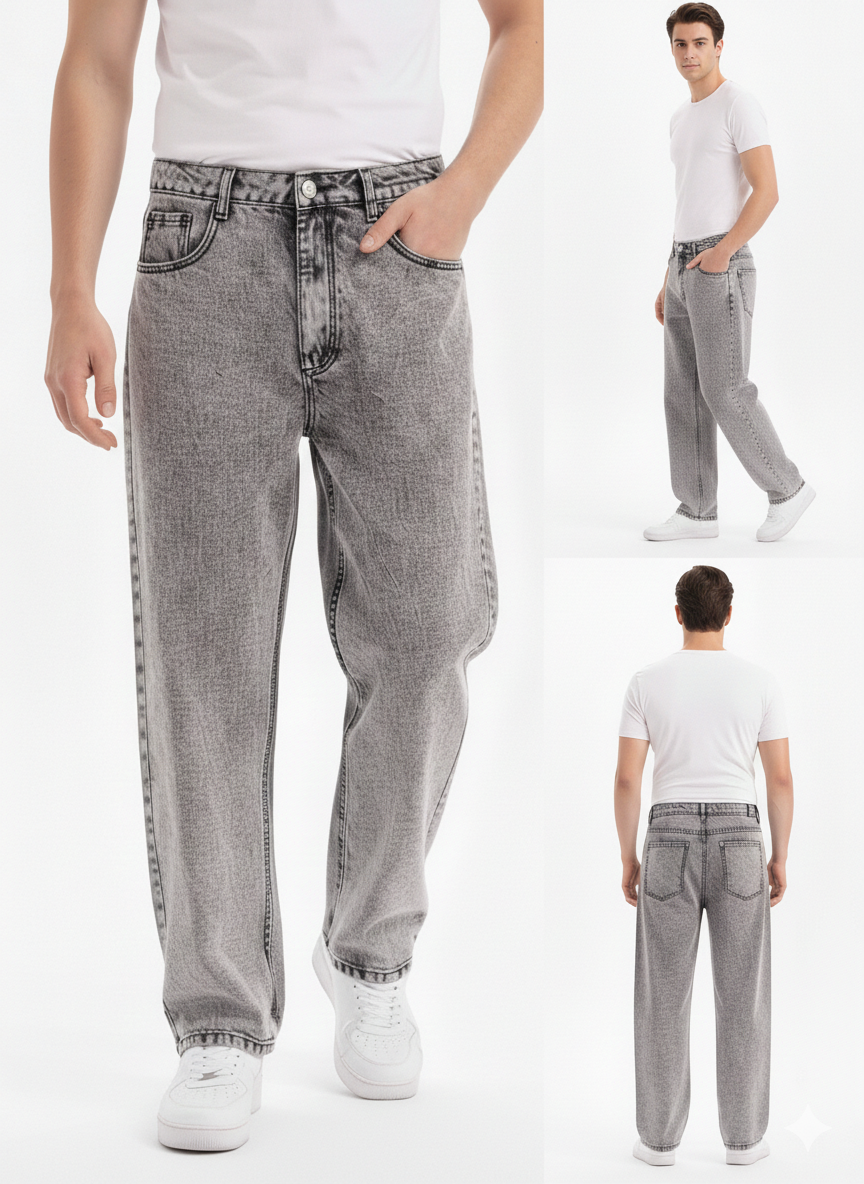 Jeans baggy malgrey