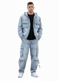 Coordinato jeans zipwash