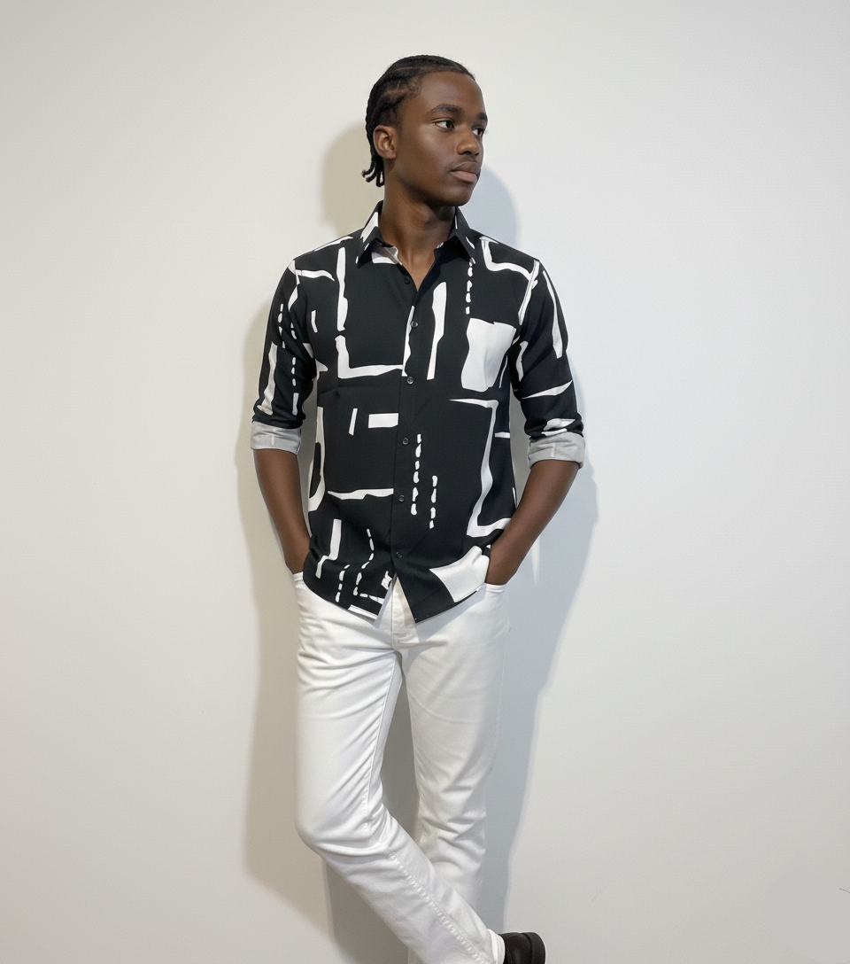 Camicia astral black