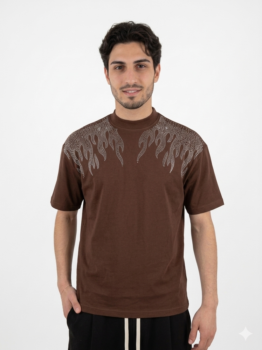 T-shirt Flaminio choco