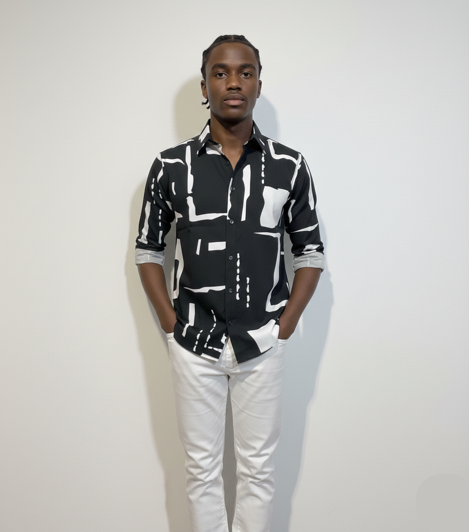 Camicia astral black