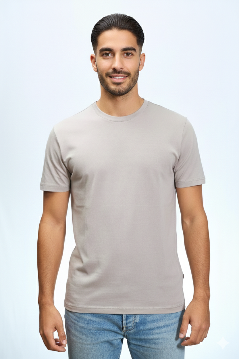 T-shirt basic grey