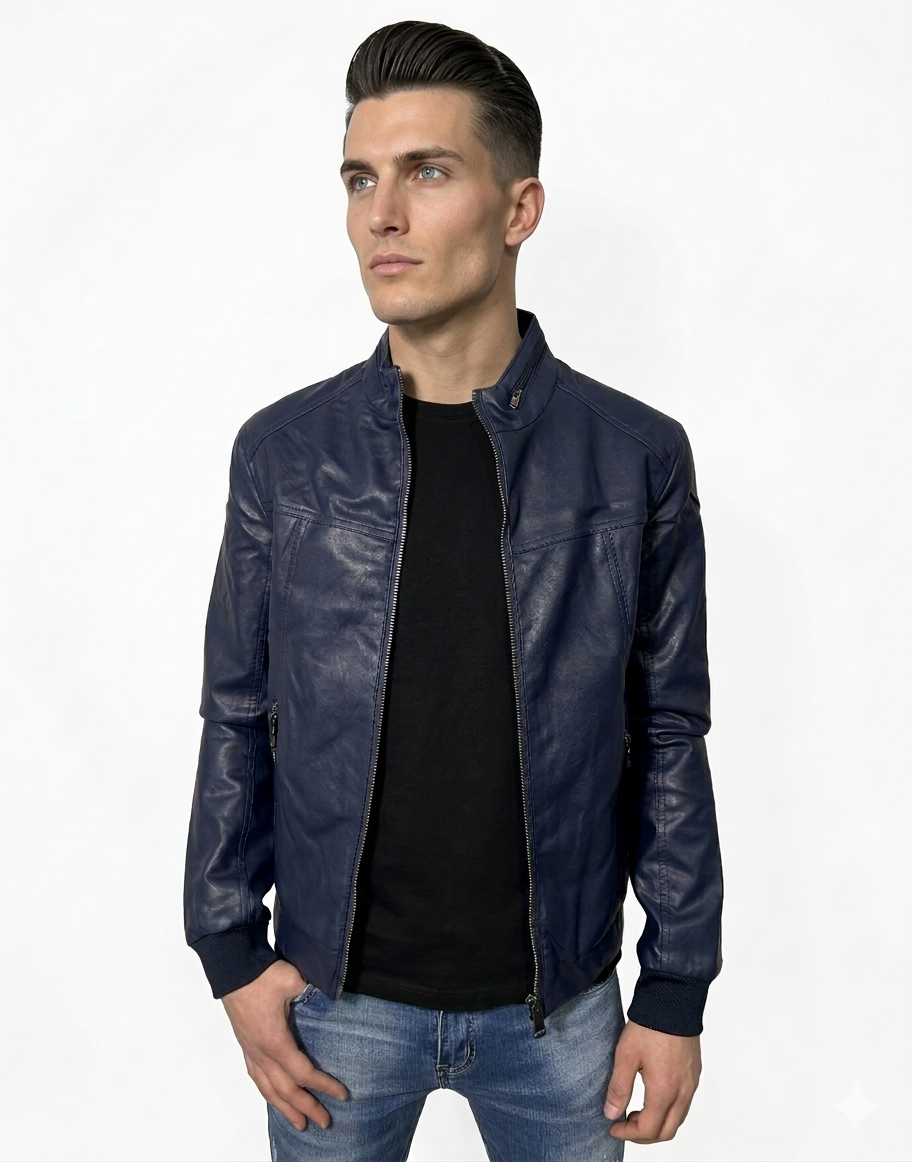 Giubbino byk navy
