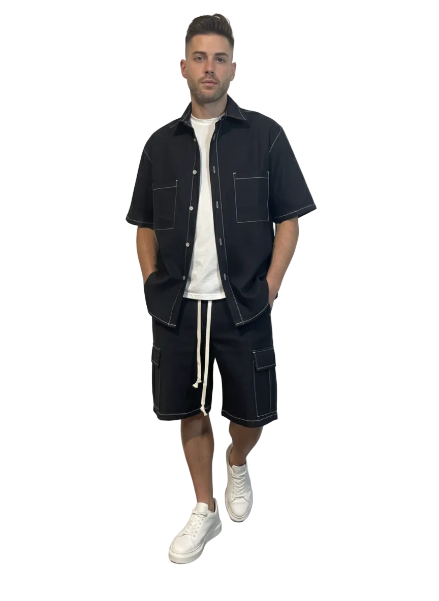 Coordinato corto d black