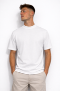 T-shirt white felpata summer