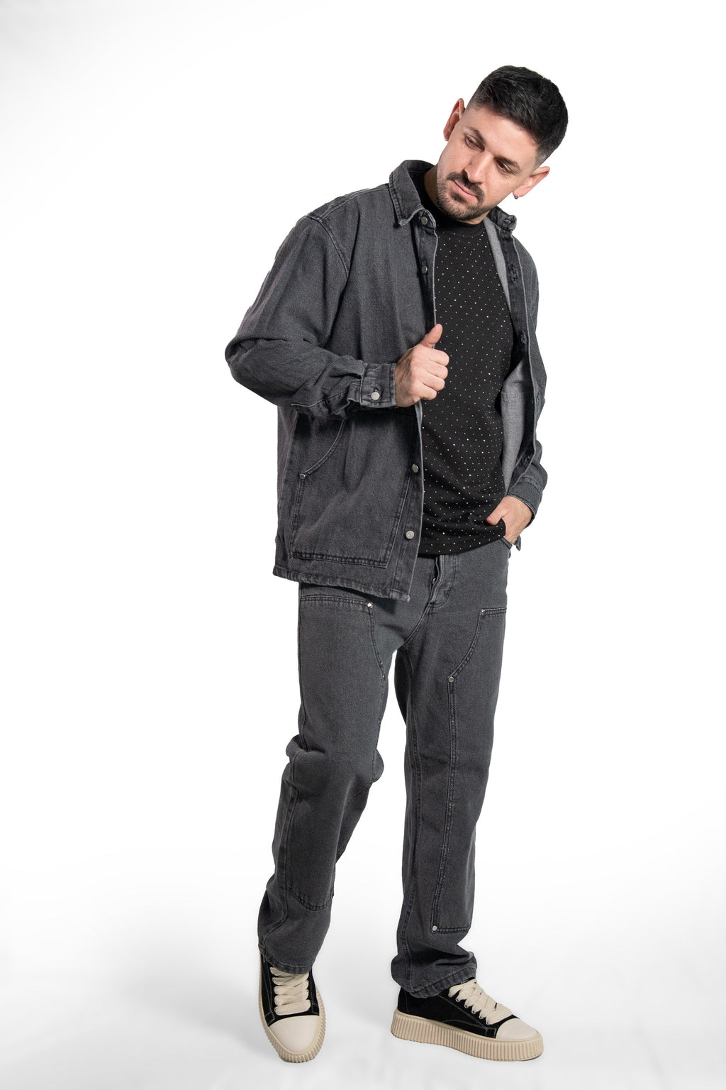 Coordinato raffinerie darkgrey
