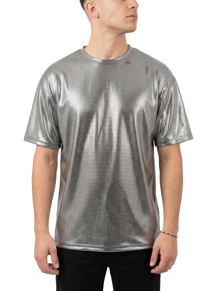 T-shirt silverom