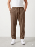 Pantalaccio lino coffé
