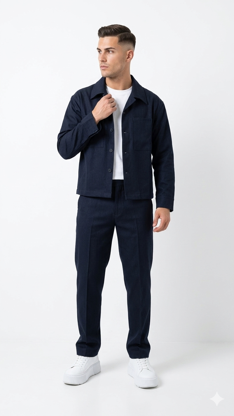 Coordinato flame blue