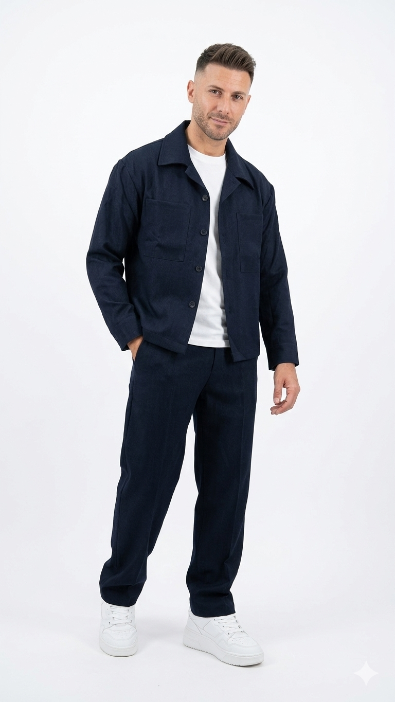 Coordinato flame blue