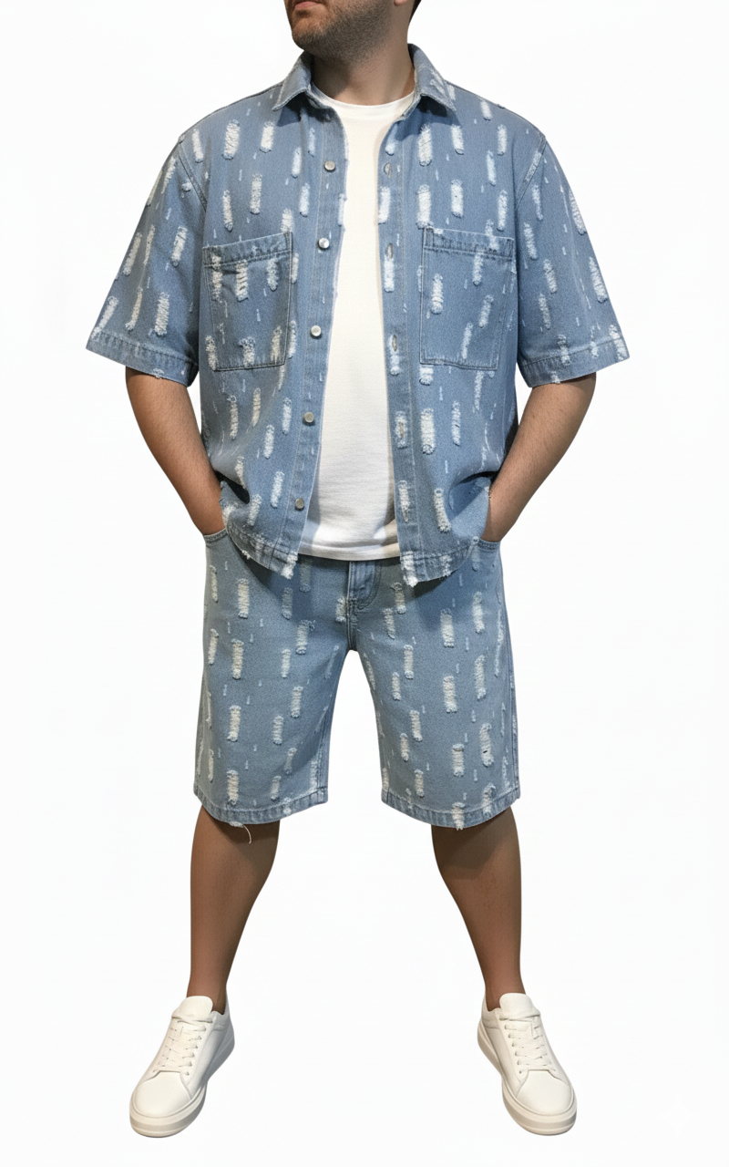 Coordinato Denim over