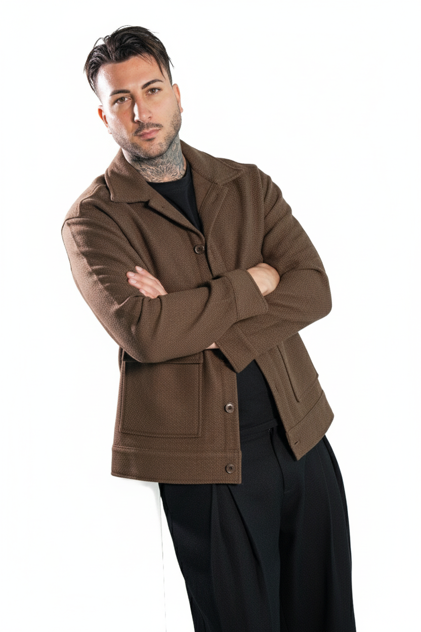 Giacca cropped piguet 2