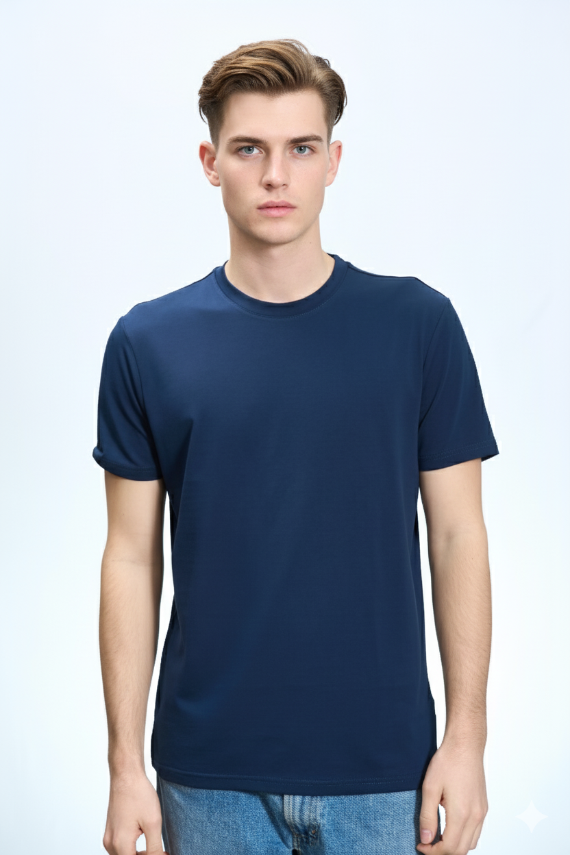 T-shirt basic royal