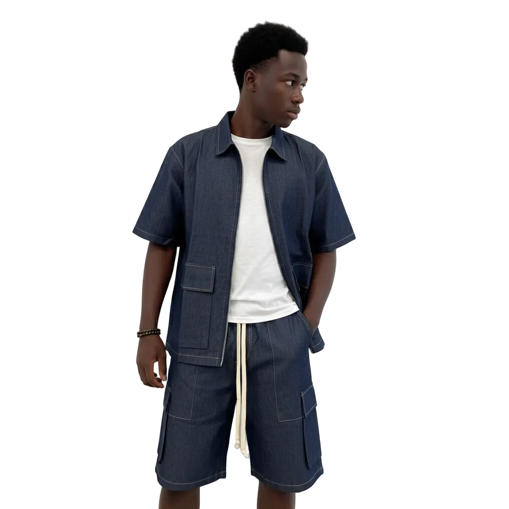 Coordinato bistrol corto