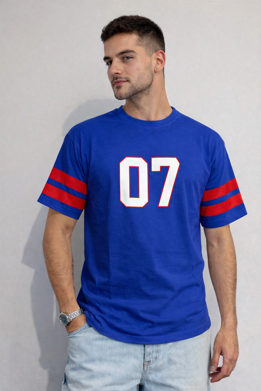 T-shirt Brooklyn blue