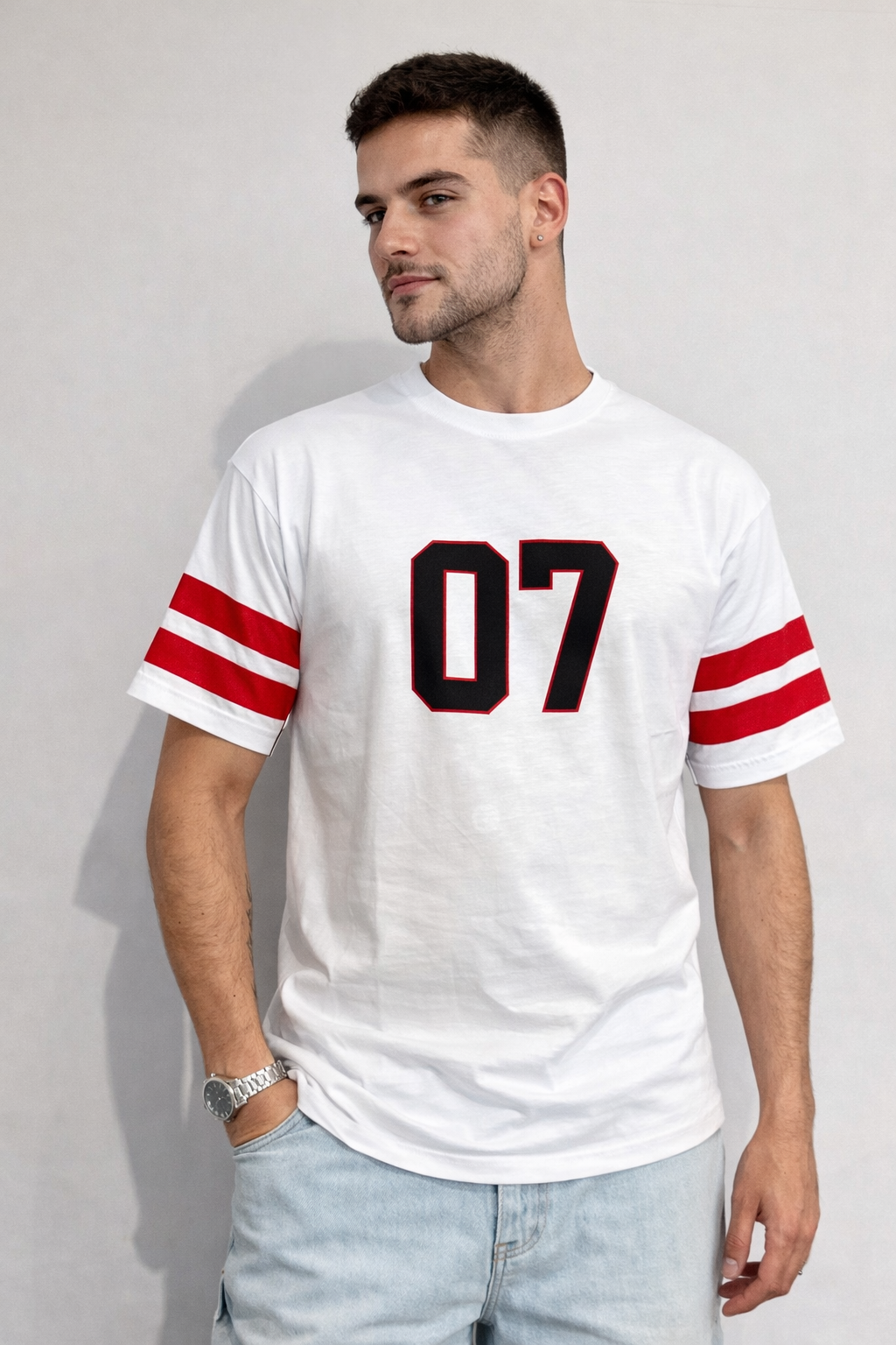 T-shirt Brooklyn bianca