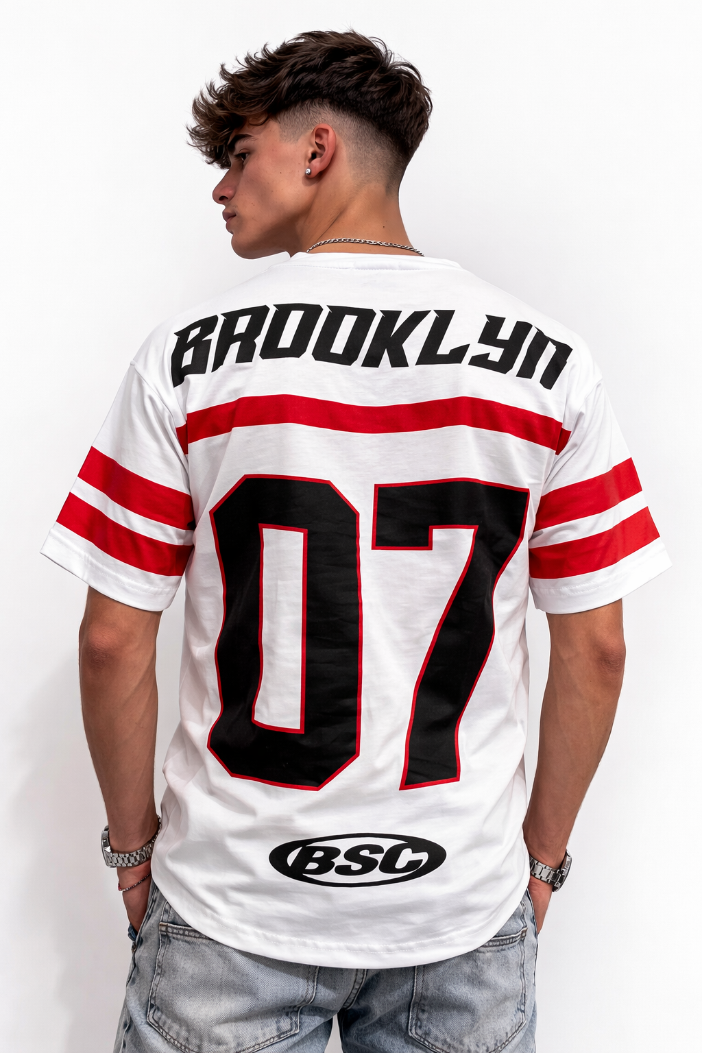 T-shirt Brooklyn bianca