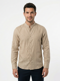Camicia Lino kbeige