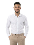 Camicia no/stiro  bianco