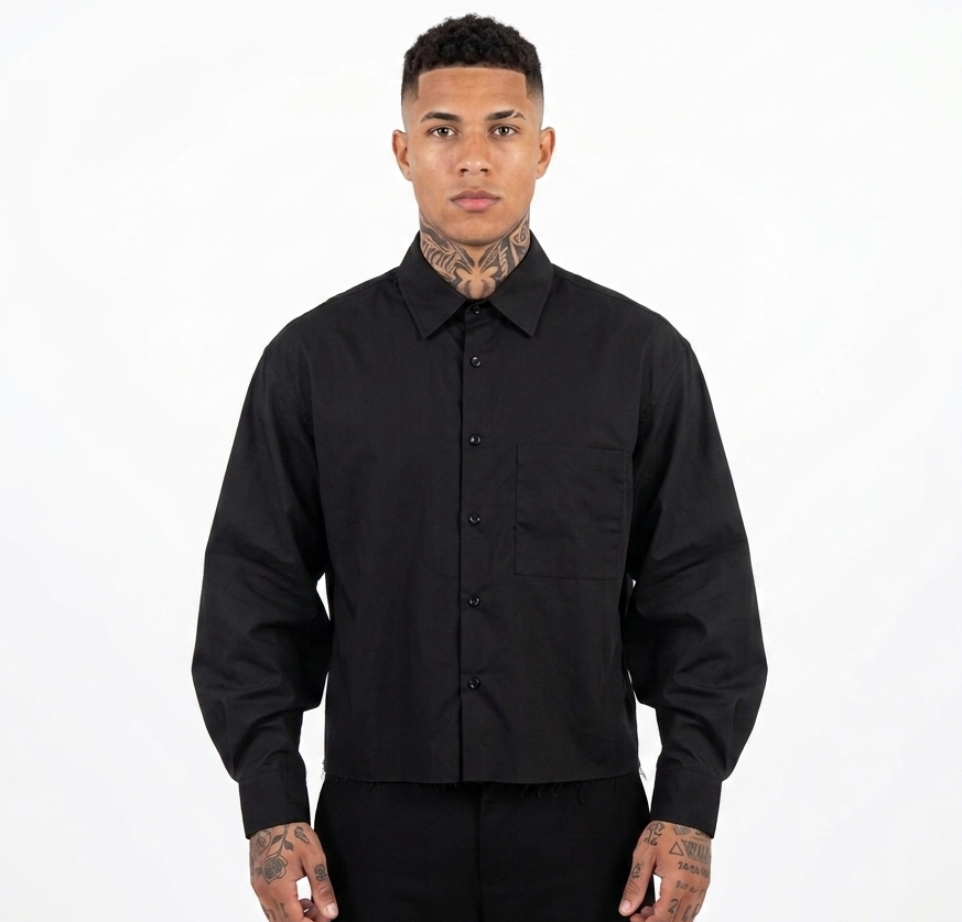 Camicia raw cut
